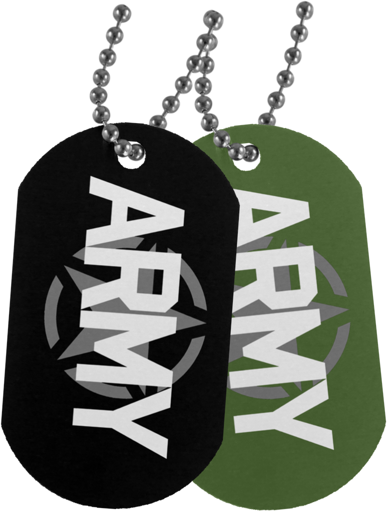 Army Dog Tags - Rescue Rebuild Brick Paw Dog Tag (1024x1024), Png Download