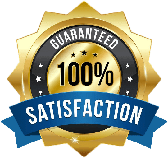 Murphy Law Firm's 100% Satisfaction Guarantee - 100 Satisfaction Logo Png (556x535), Png Download