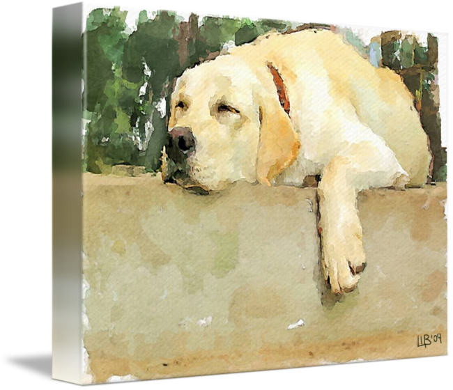 "siesta" By Vitaly Shchukin - Gallery-wrapped Canvas Art Print 15 X 11 Entitled Siesta (650x560), Png Download