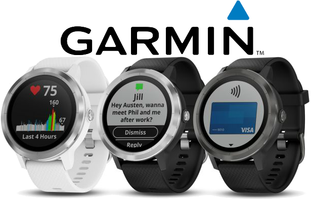 Enter To Win The September Garmin Smartwatch Giveaway - Vivoactive 3 Garmin Pay (650x465), Png Download