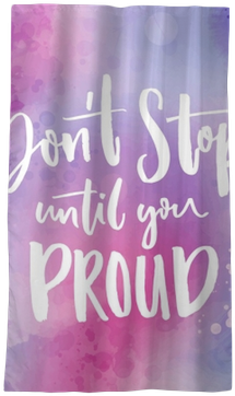 Motivational Quote Handwritten At Violet Watercolor - Calligraphy (400x400), Png Download