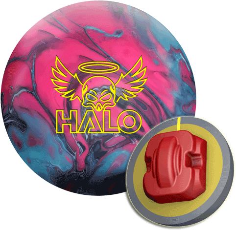 Roto Grip Halo Bowling Ball And Core - Roto Grip Halo Bowling Ball (350x350), Png Download