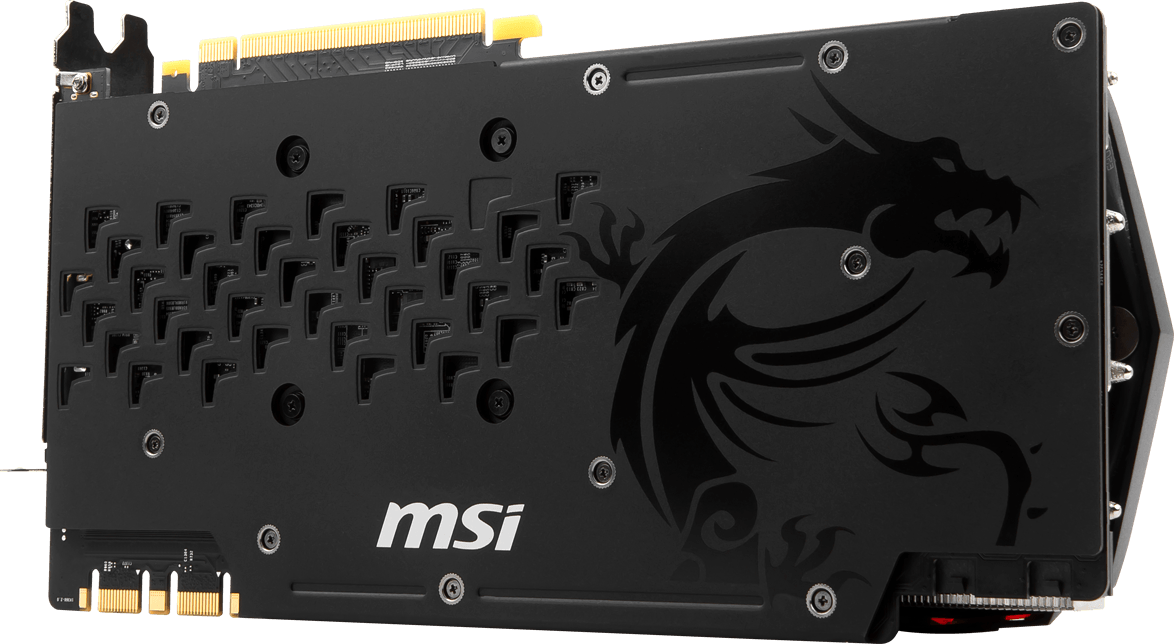 Afterburner - Msi Geforce Gtx 1080 Ti Gaming 11g (1174x644), Png Download