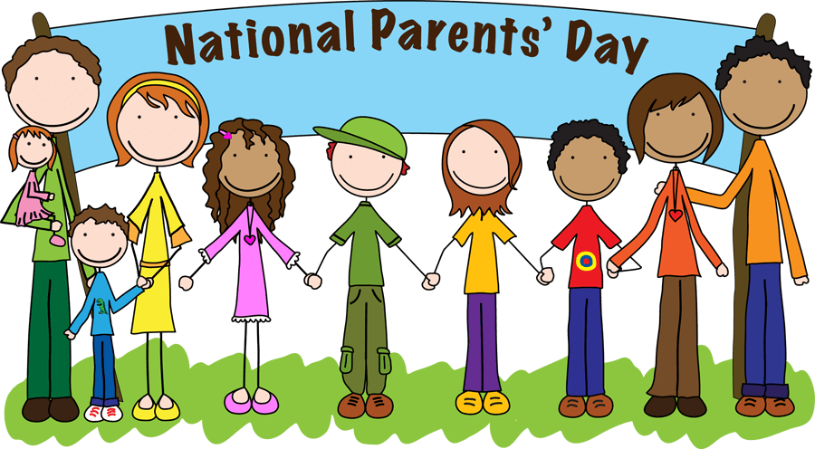 Parents Clipart - National Parents Day (900x496), Png Download