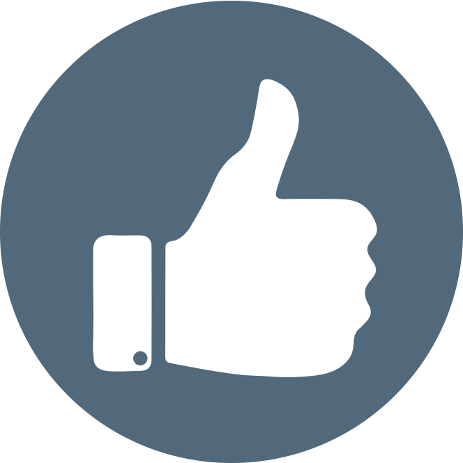 No Disruptions Or Maps At This Time - Transparent Background Thumbs Up Icon (664x664), Png Download