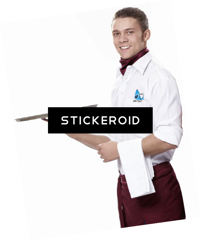 Waitress People Waiter - Chef (691x827), Png Download