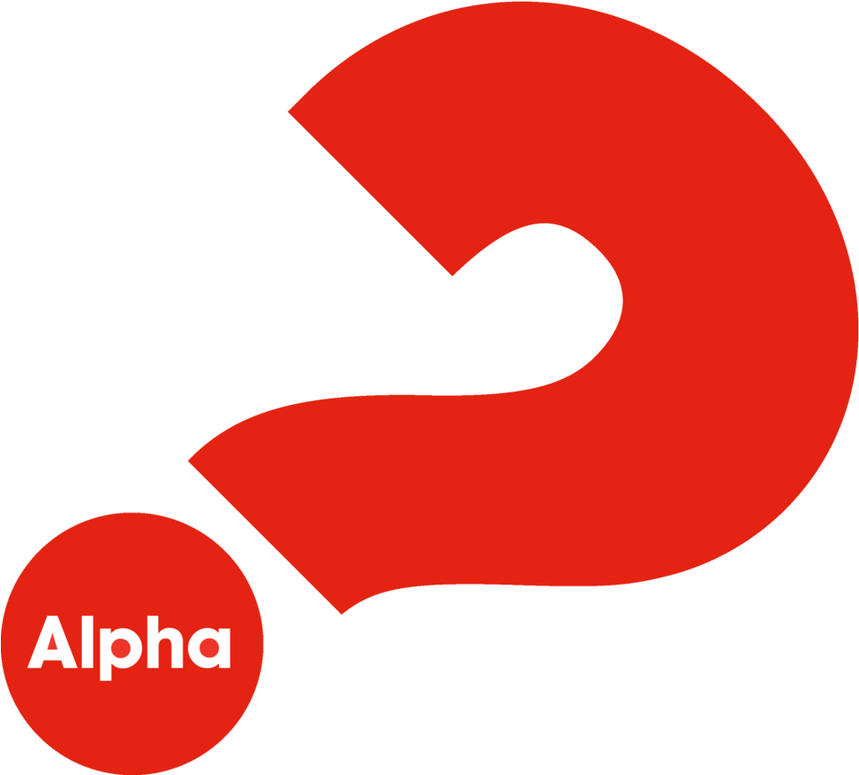 Alpha Question Mark - Alpha Course (1000x909), Png Download