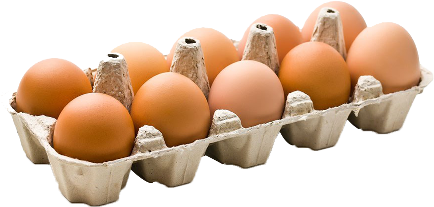 Chicken Carton Cardboard Packaging - Egg (1024x683), Png Download