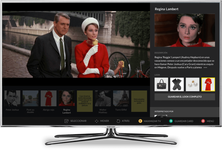 Dive Permite Al Usuario Sumergirse En Un Fondo En Más - Cary Grant Audrey Hepburn (724x490), Png Download