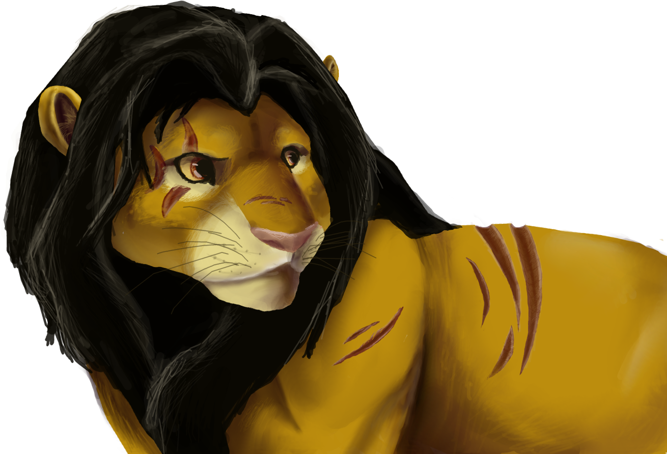 Simba - Simba Mnyama (1600x1200), Png Download