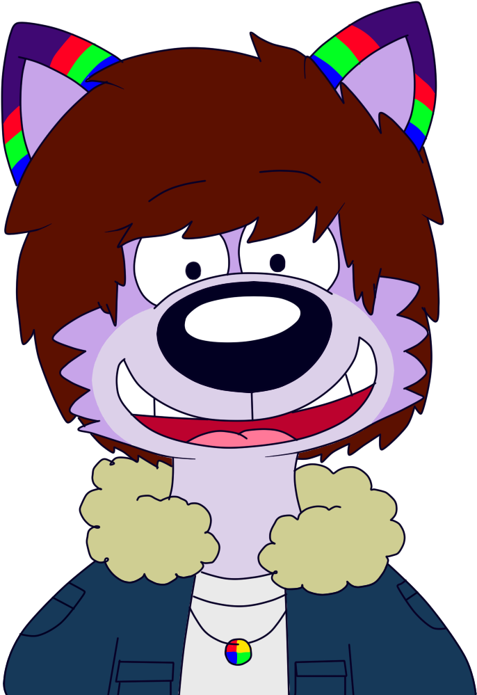 Happy Purple Wolf - White Oak Lavender Farm & The Purple Wolf Vineyard (1024x1024), Png Download