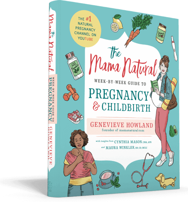 Week By Week Pregnancy Guide From A Natural Perspective - Mama Natural Week-by-week Guide (600x644), Png Download
