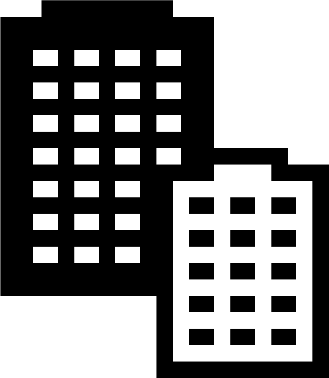 Office Filled Icon - Parent Company Icon (1600x1600), Png Download