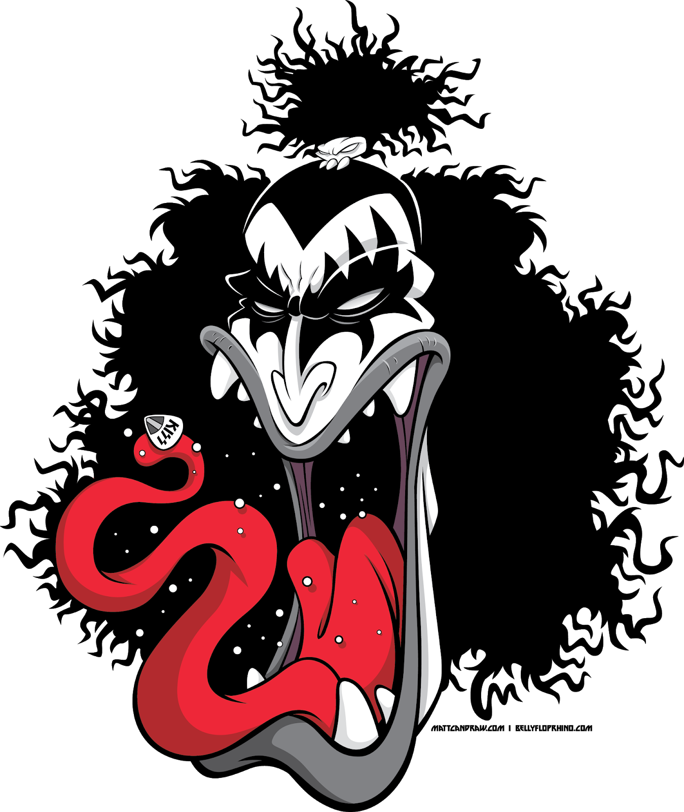 Gene Simmons - Planet Pulp (1349x1600), Png Download