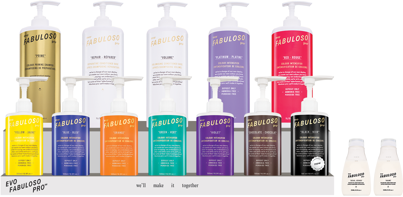 We Know You Will Love It As Much As We Do - Evo Fabuloso Pro Chocolate Colour Intensifier 500ml (1392x654), Png Download