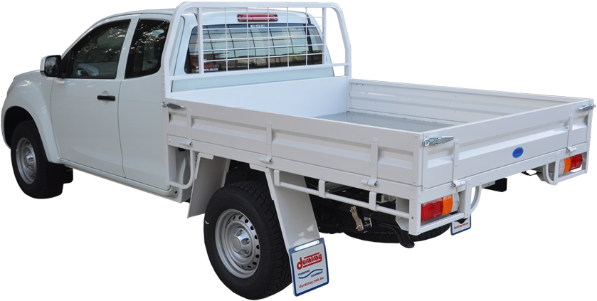 Isuzu Dmax Gal Steel Tray Powder Coated - Toyota Hilux (900x596), Png Download