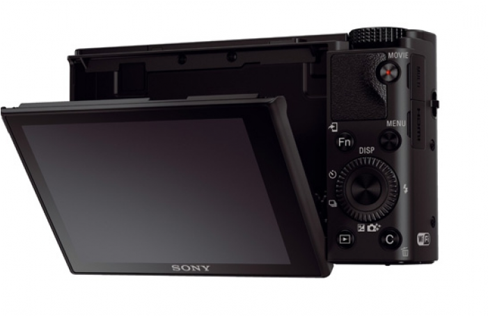 Sony Camera,comact Camera,20mp, 4k Rec, 16fps Cont, - Sony Cyber-shot Dsc-rx100 Iv Black Digital Camera (700x755), Png Download