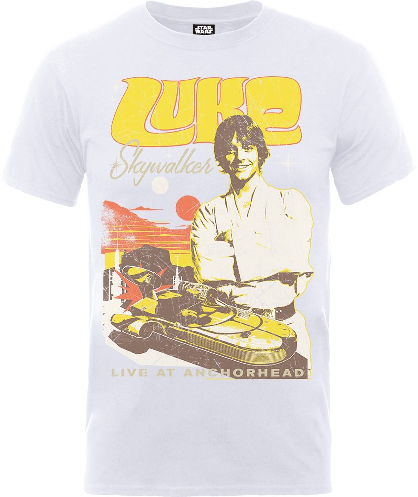 Pyramid America Star Wars - Luke Live At Anchorhead, (841x1000), Png Download