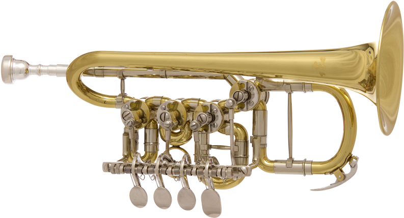 Trumpet - John Packer Bb/a Rotary Piccolo Trumpet Jp154 (866x650), Png Download