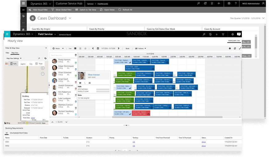 Parts Management Manage Inventory Information For Part - Microsoft Dynamics 365 (954x815), Png Download