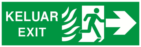 Fire Exit - Emergency Fire Exit Only Sign (600x600), Png Download