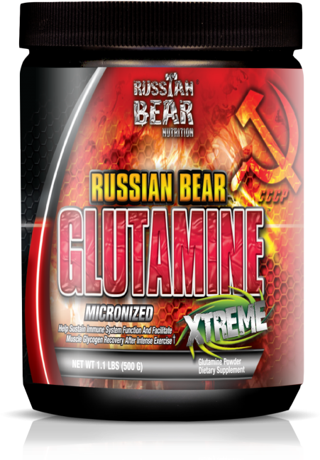 More Views - Russian Bear Glutamine (800x800), Png Download