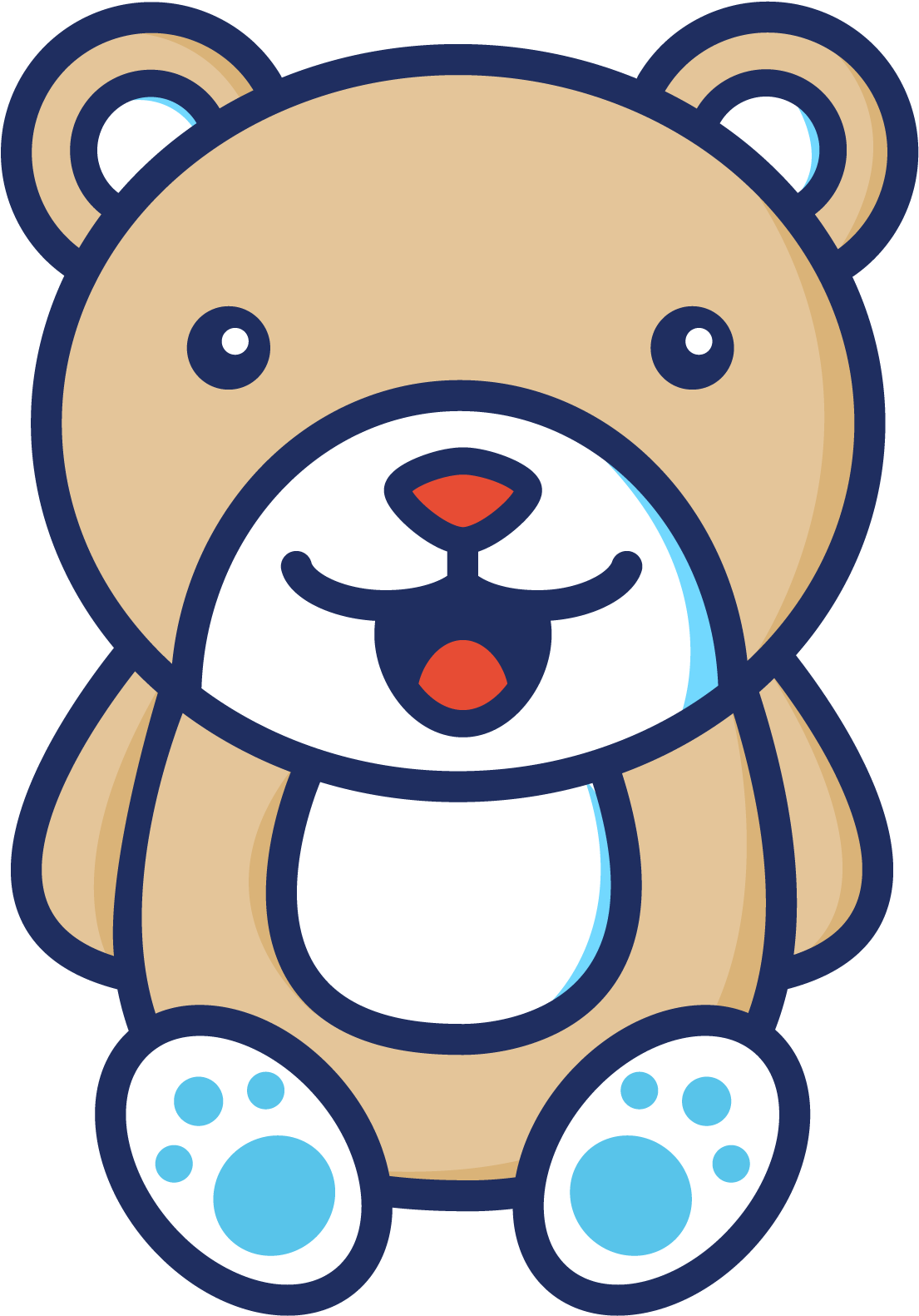 Try Me - Teddy Bear (1626x1626), Png Download