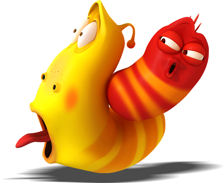 Larva Season - Larva Cute (728x594), Png Download