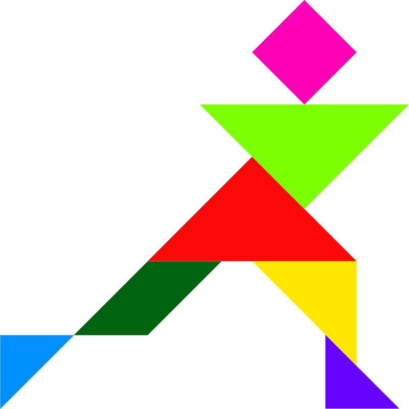 Medium Image - Tangram (800x800), Png Download