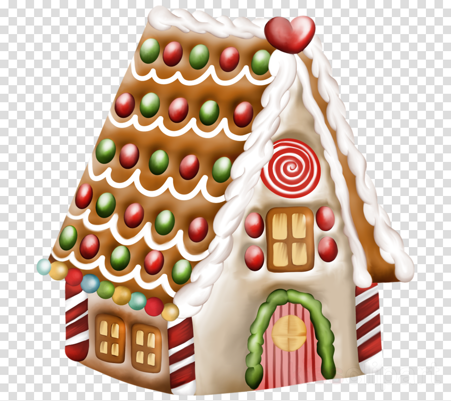 Gingerbread Transparent Background Clipart Gingerbread - Gingerbread House Decorating Party Invite (900x800), Png Download