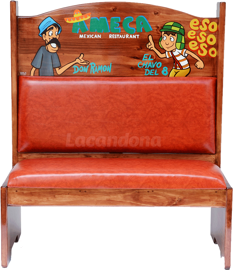 Booth El Chavo Del - Bench (1000x1000), Png Download