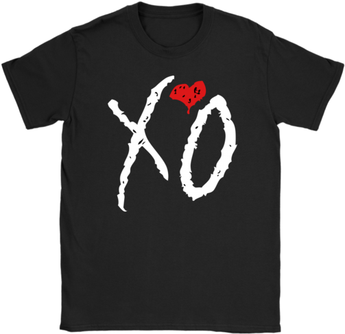 Xo The Weeknd Logo Women's T Shirt Black Xo The Weeknd - Weeknd Xo Logo (600x600), Png Download