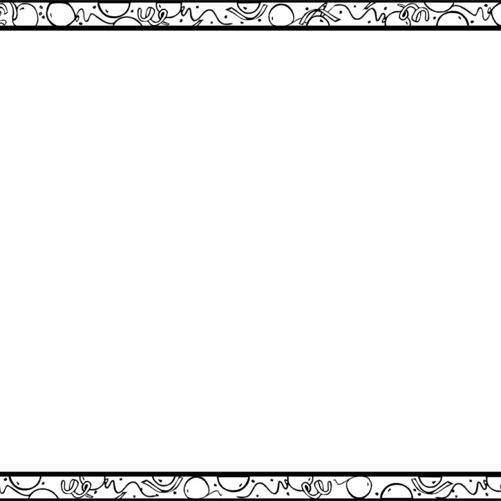 Free Party Borders Border Free Stock Photo Illustration - Border Clip Art (1024x1024), Png Download