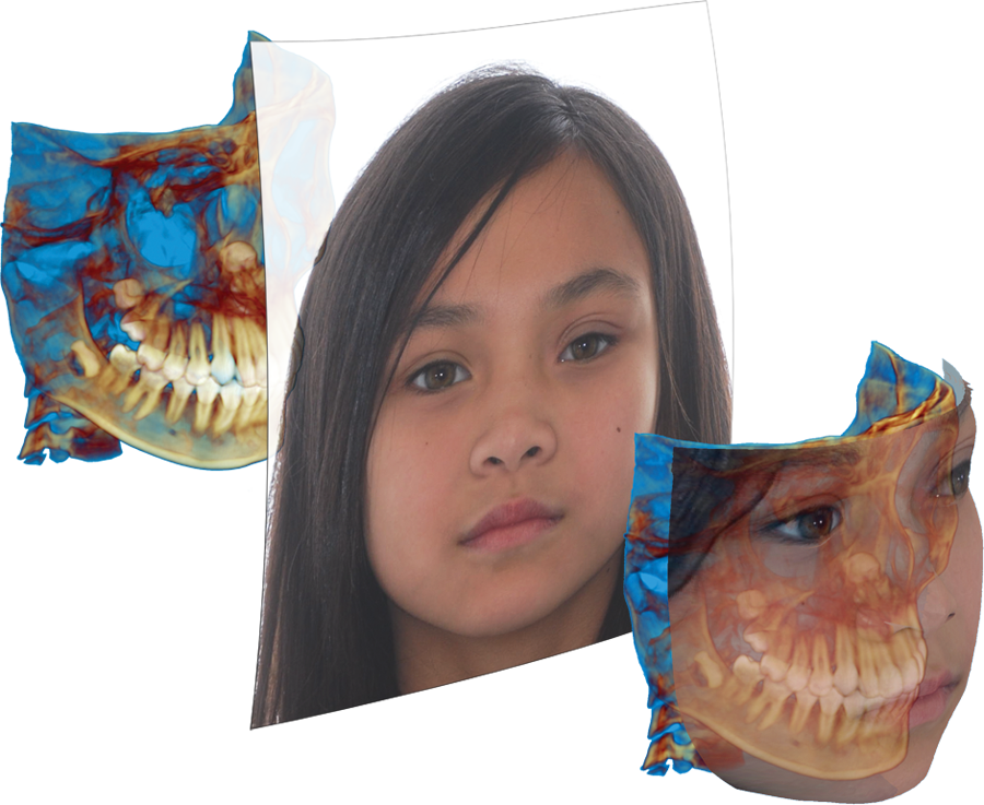 Imaging And 3d Imaging - Girl (900x737), Png Download