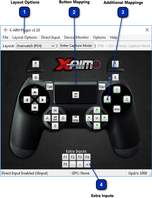Tekken 7 Button Numbers (507x687), Png Download