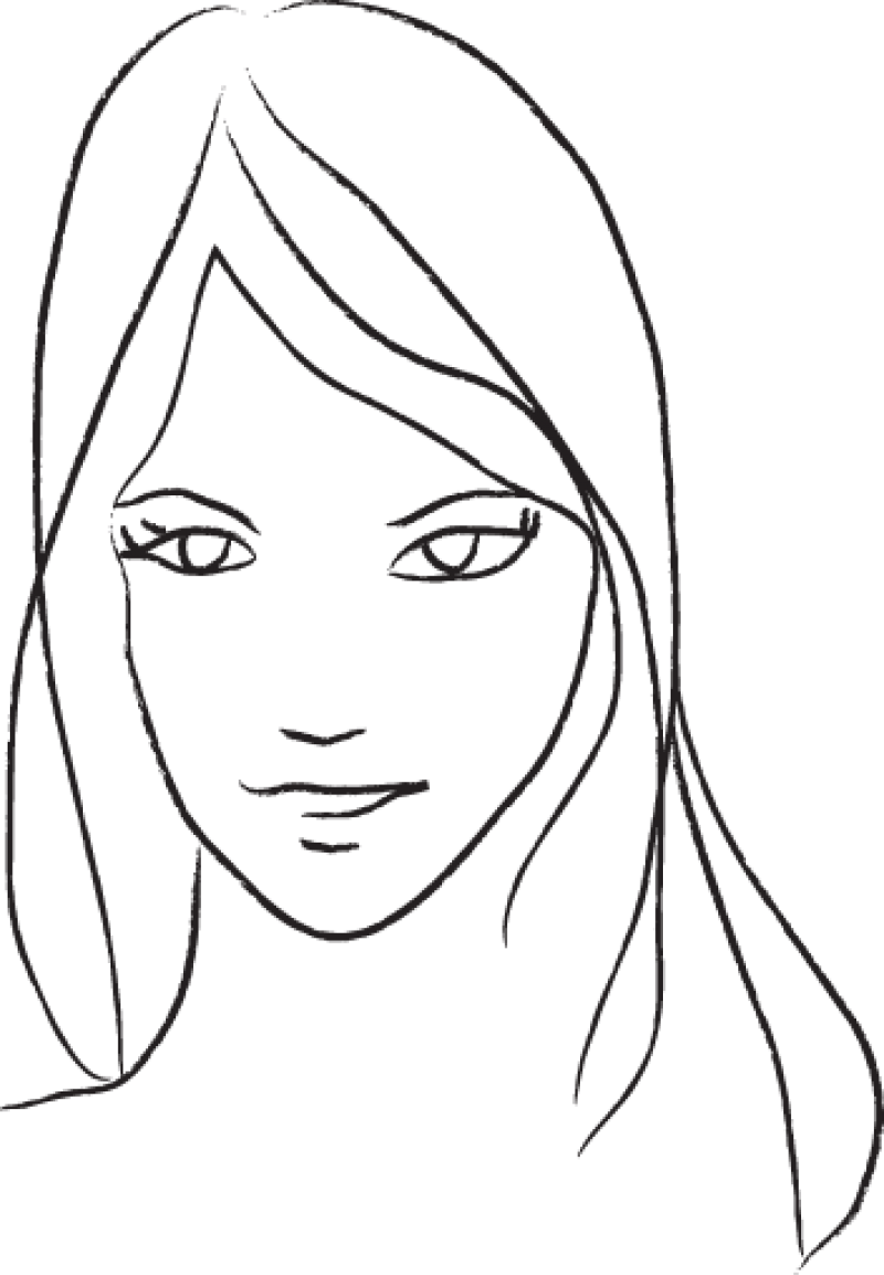 Another Option Would Be Smashbox's Primer Water, Which - Line Art (800x1153), Png Download