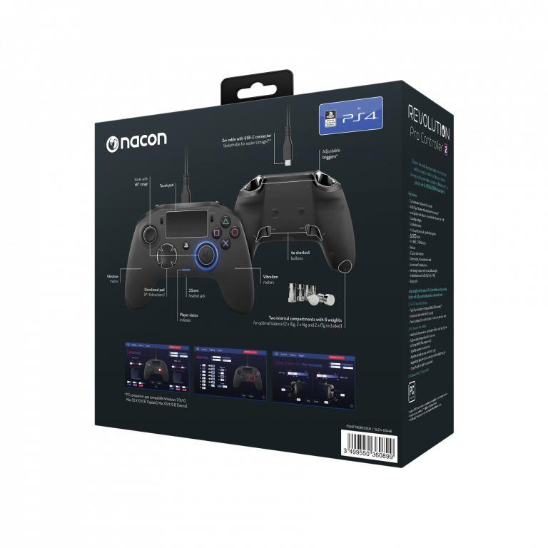 Also Check Out - Nacon Ps4 Revolution Pro Gaming Controller 2 (ps4) (768x768), Png Download