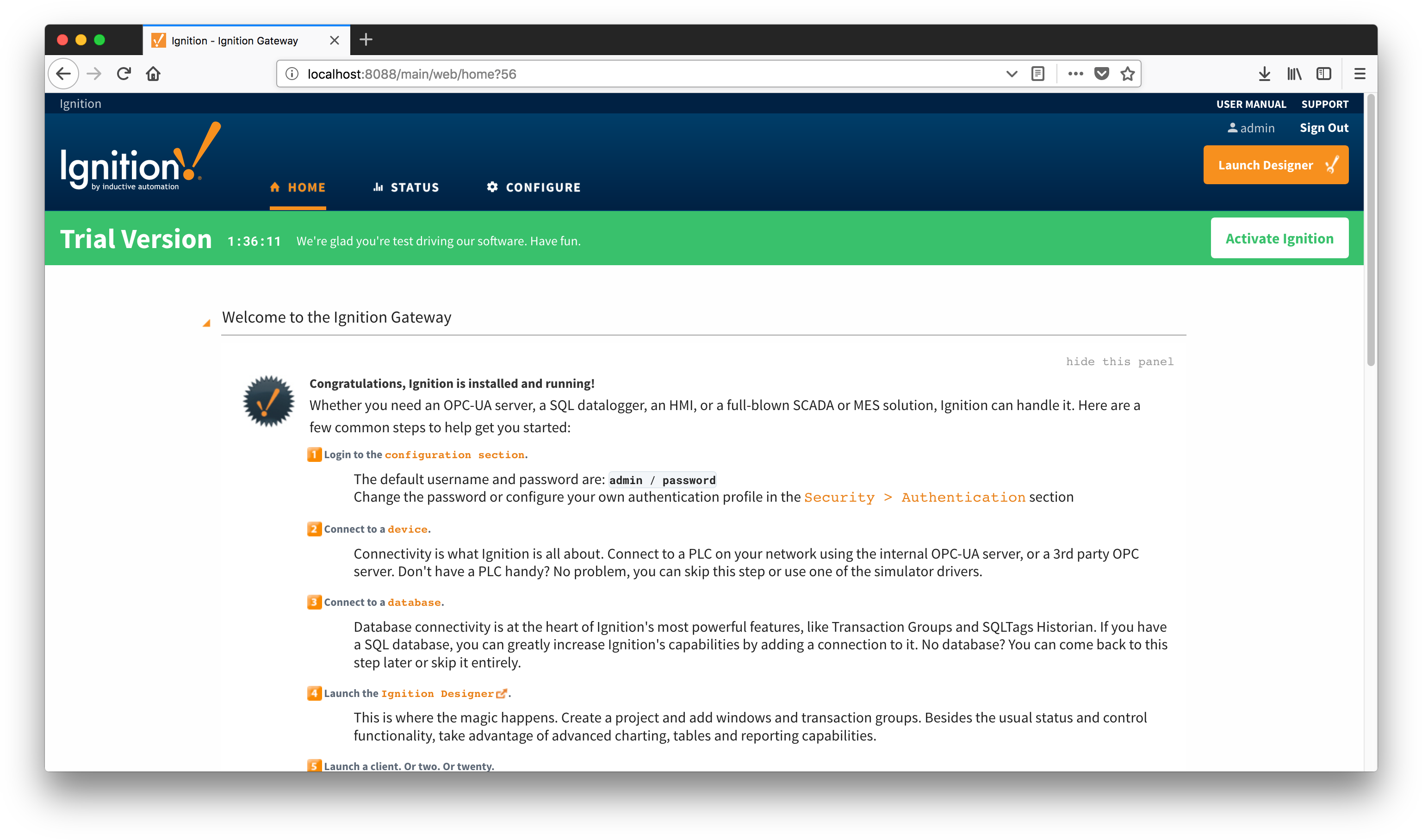 From Here, Click The "configure" Tab To Go To The 'configuration (3104x1838), Png Download