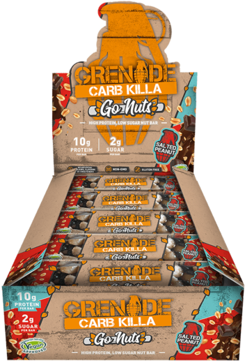 Carb Killa<sup>®</sup> - Grenade Carb Killa Go Nuts (620x550), Png Download