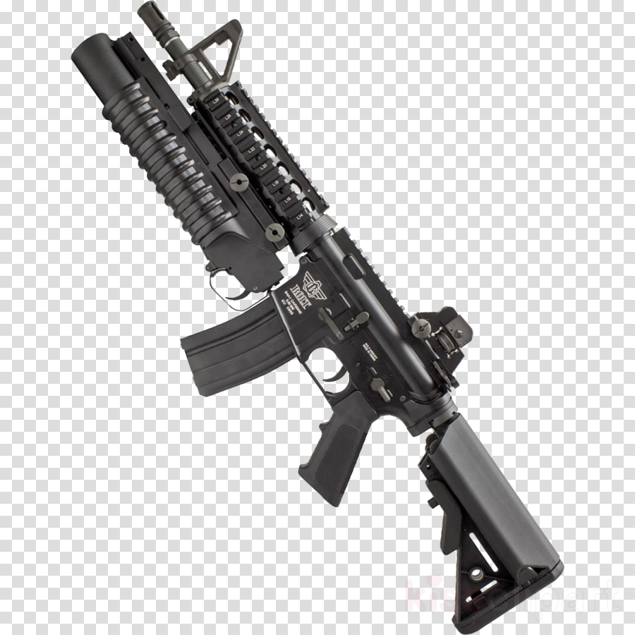 G&g Gr15 Raider Clipart M4 Carbine Sopmod Grenade Launcher - M4 Png (900x900), Png Download