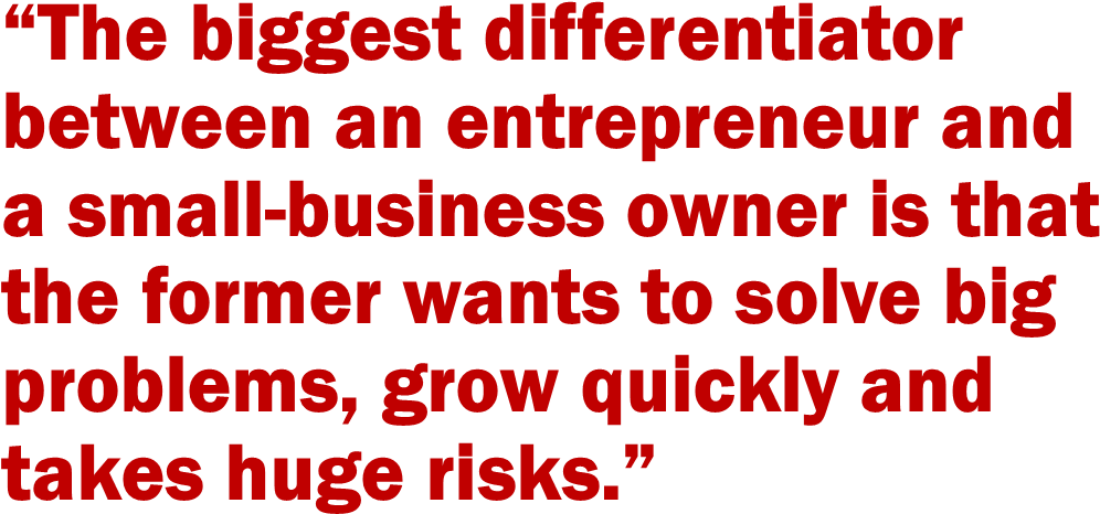 The Biggest Differentiator Between An Entrepreneur - Circle (1096x590), Png Download