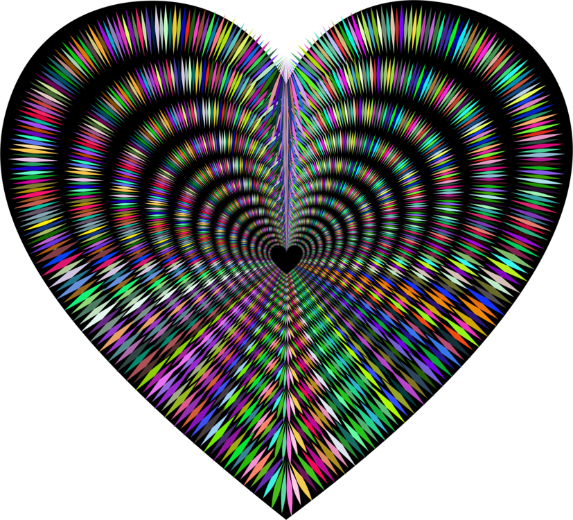 Computer Icons Heart Circle Desktop Environment - Wallpaper (827x750), Png Download