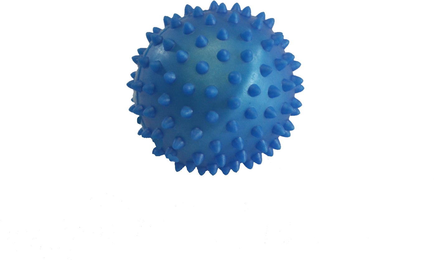 Spiked Sensory Massage Ball - Dark Cat Together (1423x1080), Png Download