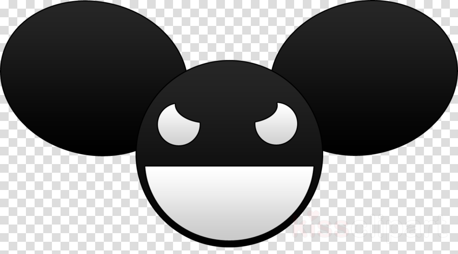Mickey Mouse Silhouette Clipart Mickey Mouse Minnie - Deadmau5 Logo Png (900x500), Png Download