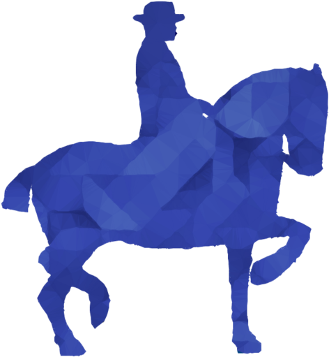 Spain Horse Silhouette Vector Clipart Royalty-free - Stallion (900x900), Png Download