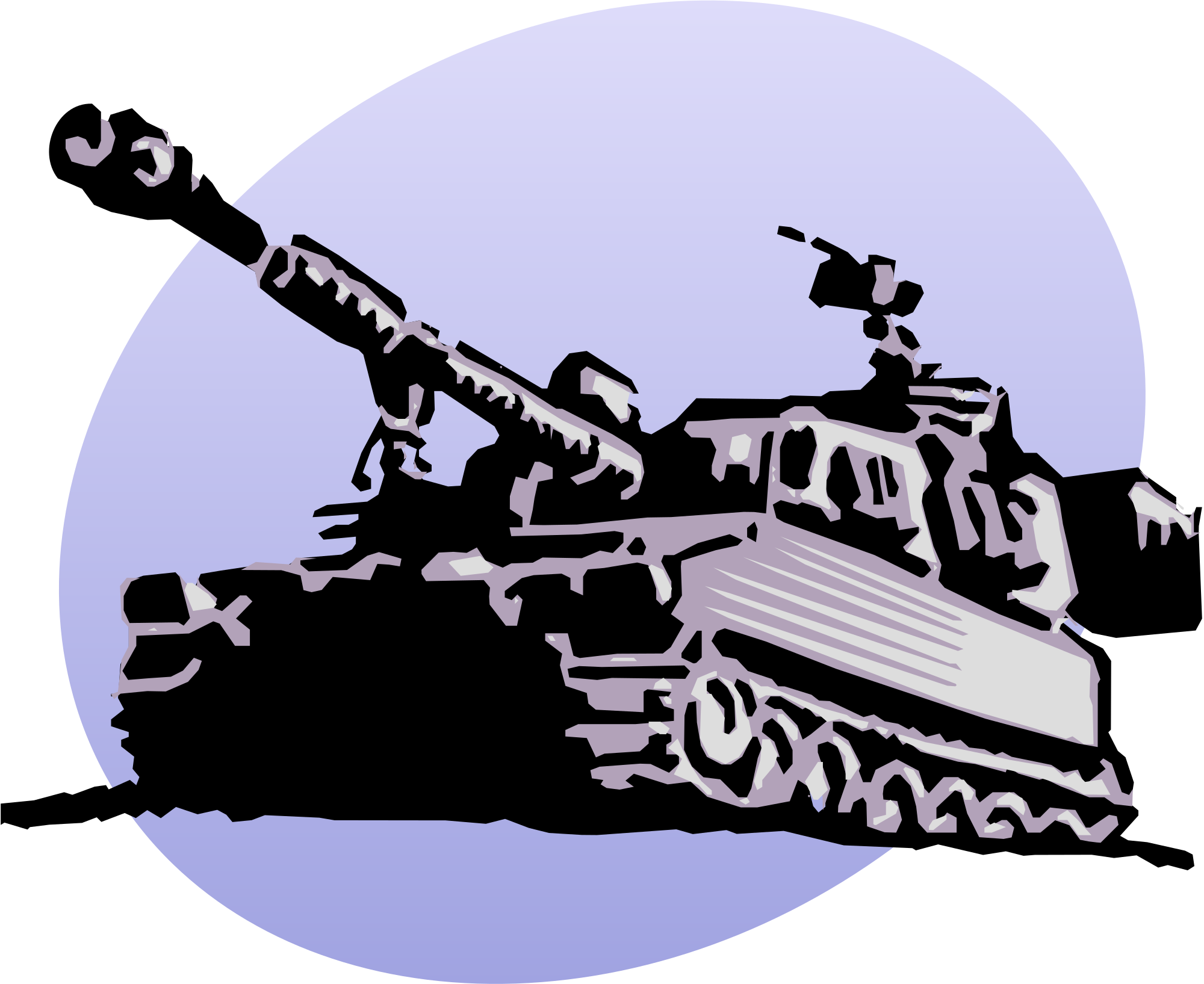 File P Wikimedia Commons Banner Library Library - Tank Icon (2000x1635), Png Download