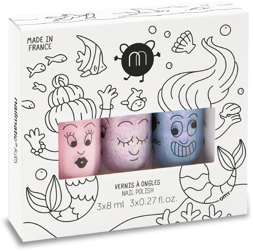 Nail Polish Set - Nailmatic Kids - Nail Polish Set - Jungle (1200x1200), Png Download