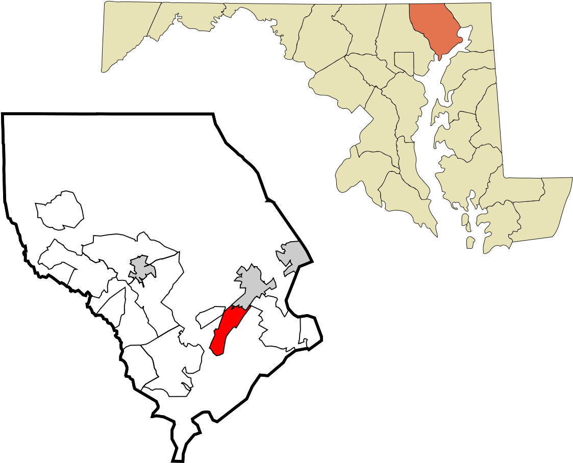 Harford County Maryland Vector (1200x1015), Png Download