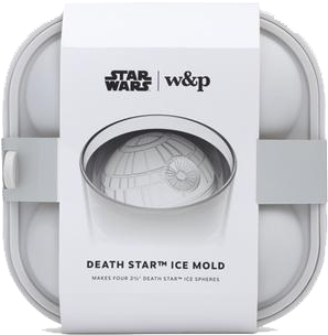 4 X Death Star Ice Molds - Star Wars (600x600), Png Download