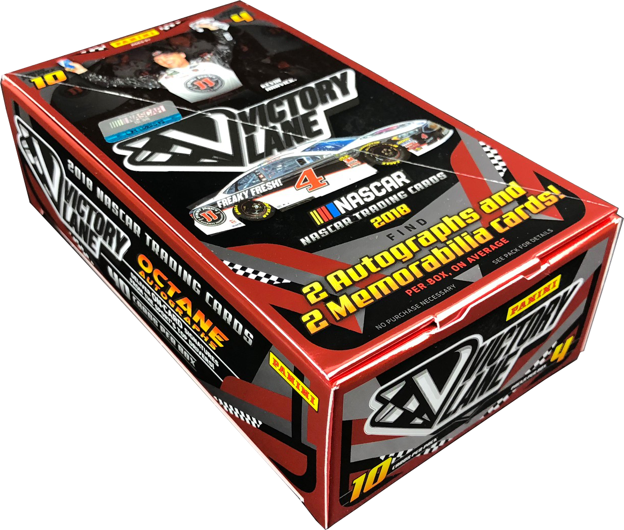 18 Panini Victory Lane Racing - Box (1232x1047), Png Download